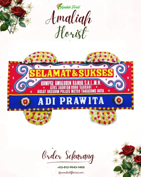 Papan Bunga Ucapan Selamat Cilowa