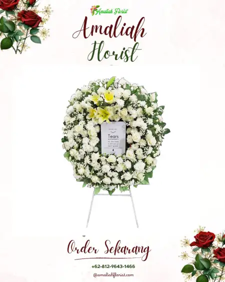 Krans Bunga Duka Cilowa